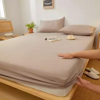 Хлопковая простыня Dreamreal с резинками