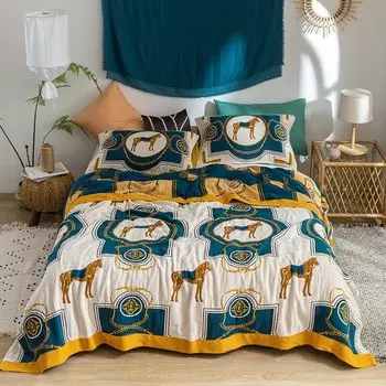 Хлопковое покрывало WINJAUNT 150х200 см