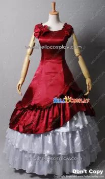 Хлопковое вечернее платье с юбкой South Belle 208 H008