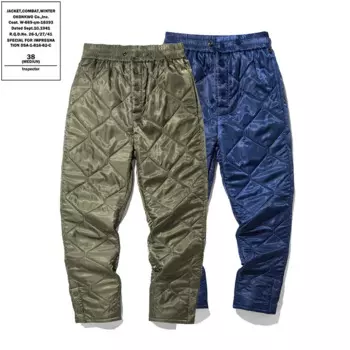 Хлопковые Штаны OKONKWO M65 с внутренней подкладкой AEKAJI CWU9P, хлопковые штаны с зажимом, стеганый комплект для изоляции стеганых полос, уличные инструменты, охотничьи брюки