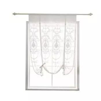 HOLAROOM Римские шторы из полиэстера с вышивкой