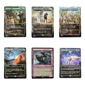 Holo 19 TCG Волшебные карты Высокое качество Прокси Игральные карты Долмен Ворота Африканская ласточка Дейстер Настольная игра Коллекционные карты Прокси