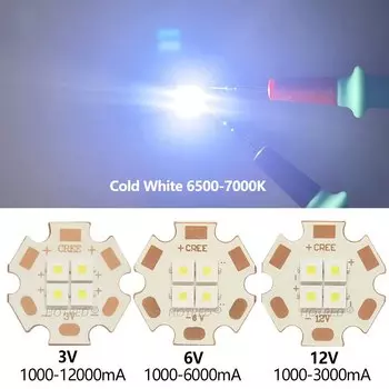 Холодный белый LED 10-30W XPL-HI HotRed