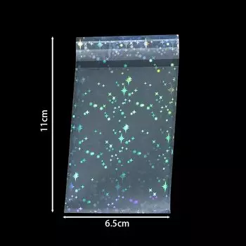 Холографические пакеты для украшений St.kunkka, 50 шт.