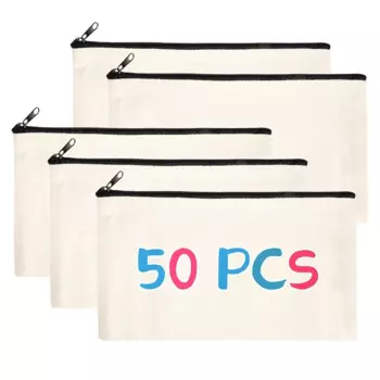 Холщовая Сумка На Молнии, 50 шт.