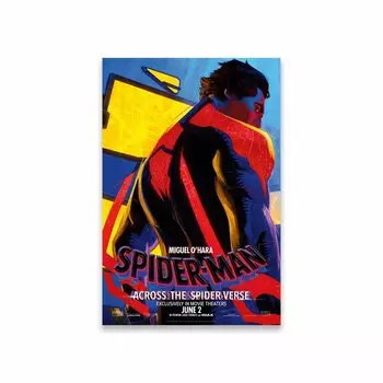 Холщовый постер Человек-Паук HEROCROSS