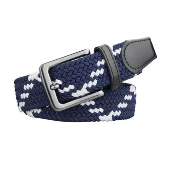 Холщовый ремень с пряжкой с язычком, плетеный из джинсы см, 100