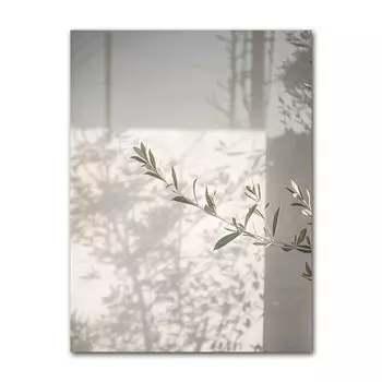 Холст с изображением ветвей оливы AliPaint
