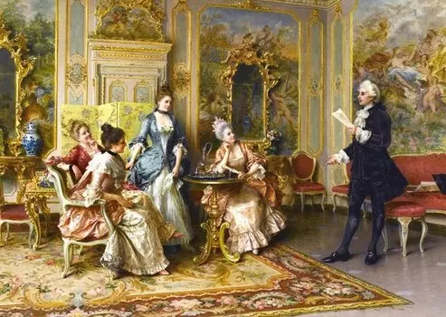 Холстовая картина PANTINGART, европейская дама, классический стиль