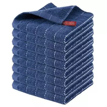 Homaxy кухонные полотенца из хлопка 8 шт.