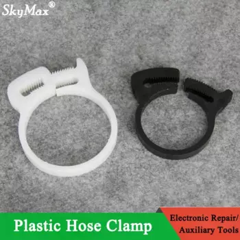 Хомуты для шлангов 3,8~59 мм, пластик, 10 шт.