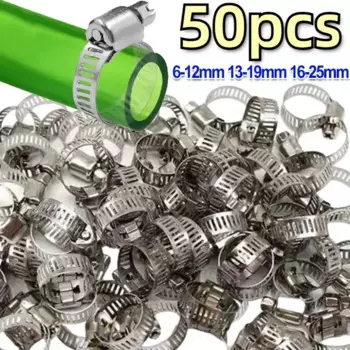 Хомуты из нержавеющей стали 8-25 мм