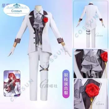 Honkai: Star Rail Argenti костюм для косплея концерта, игровой костюм, красивая Униформа на Хэллоуин, строительная одежда для мужчин