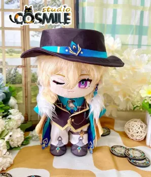 Honkai: Star Rail Aventurine плюшевые куклы 20 см куклы с одеждой и игрушкой KM