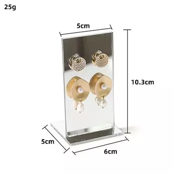 HORIHOFONE Зеркальная акриловая подставка для сережек