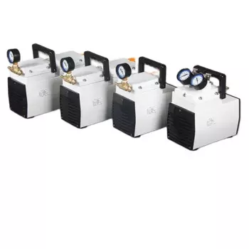 Хорошо упакованный портативный химический вакуумный насос с двойной головкой