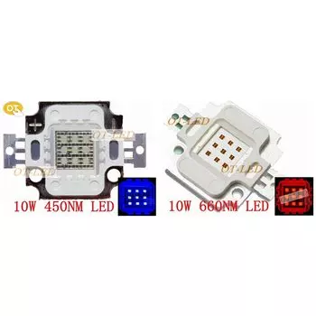 HotRed 10W 450nm 660nm LED лампа для аквариума