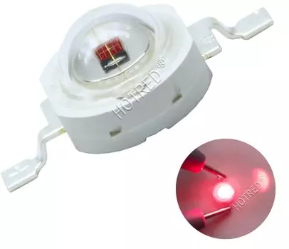 HotRed 3W 730nm 740nm ИК светодиод