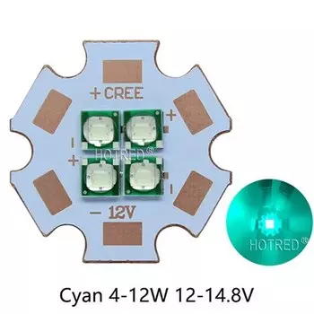HotRed BALL 10W Cyan LED