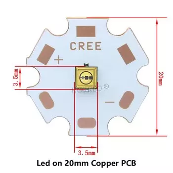 HotRed UVC LED Diode 3535 275nm 310nm лампы для дезинфекции