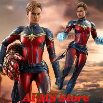 HOTTOYS HT MMS575 масштаб 1/6 Коллекционная Фигурка Brie Larson суперсила боевой капитан 12 дюймов Женщина солдат экшн-фигурка модель