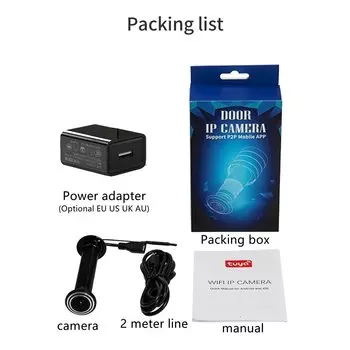 HQCAM Wi-Fi камера для двери 1080p