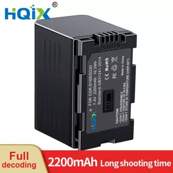 HQIX для Panasoinc NV-D89 DA1 DB1 DS11 DS12 DS15 DS25 DS27 DS28 DS29 DS3 DS30 DS33 DS35 DS65 BP8 камера CGR-D16S зарядное устройство