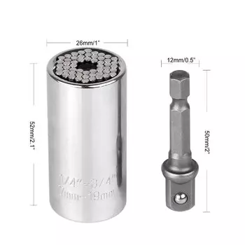 Храповой гаечный ключ XMSJ 7-19 мм