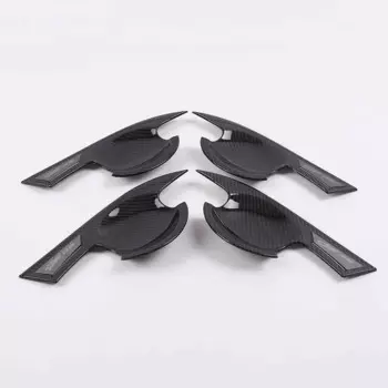 Хром для Changan Cs35 Plus, чаша дверной ручки автомобиля, накладки, внешние аксессуары, углеродное волокно 2018 2019 2020 2021 cs35plus 2022 2023