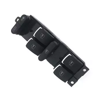 Хром Мастер переключатель контроллера окна подходит для Volkswagen Golf GTI MK4 для VW Jetta Passat B5 сторона водителя 3BD 959 857