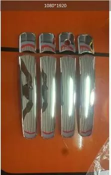 Хромированная боковая дверная ручка, Накладка для Nissan X-Trail T31 2009 2010 2011 2012 2013