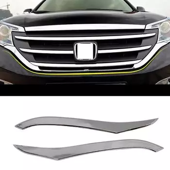 Хромированная Центральная решетка для гриля, решетка радиатора, отделка для 2012-2016 2014 2015 Honda CRV CR-V