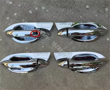 Хромированная дверная ручка из АБС-пластика для JETOUR X70 PLUS 2021 2022 2023