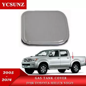 Хромированная газовая Крышка для Mitsubishi L200 Triton Ford Ranger Mazda bt50 Toyota Hilux 2005-2022 аксессуары крышки топливных баков Ycsunz