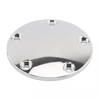 Хромированная Крышка для мотоциклетных точек синхронизации с куполом, алюминиевая крышка для Harley Twin Cam Softail FAT BOY Dyna Touring 1999-2017