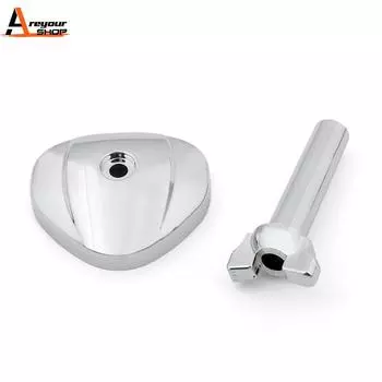 Хромированная крышка дроссельной заслонки с рычагом петуха Подходит для Honda NV400 Steed 400 92-97 VT600 Shadow VLX 88-07