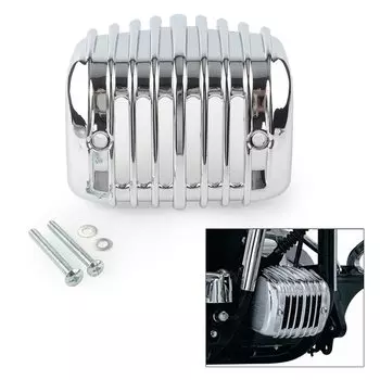 Хромированная крышка регулятора напряжения мотоцикла ABS обтекатель для Harley Davidson Softail FXS FXSB FLSTSB FXSTC 2001-2017