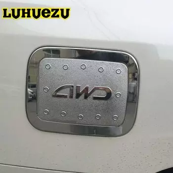Хромированная Крышка топливного бака 4WD для Toyota Land Cruiser 200 FJ200, аксессуары 2008-2017