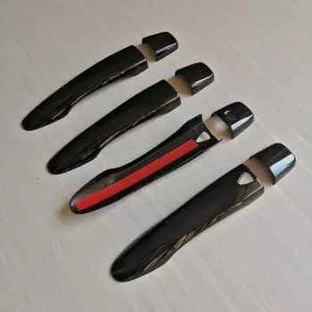 Хромированная крышка зеркала заднего вида из АБС-пластика, накладка на боковую дверную ручку автомобиля для Nissan Qashqai J11 X-Trail T32 Murano 2015-2022 гг.