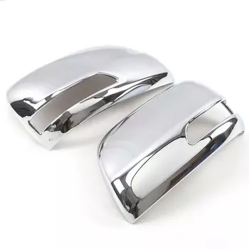 Хромированная накладка на боковое зеркало заднего вида для Toyota Land Cruiser 150 Prado LC150 FJ150 2010-2014 2018 2019, украшение