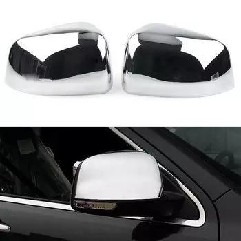 Хромированная накладка на боковое зеркало заднего вида на дверь автомобиля, хромированная накладка для Jeep Grand Cherokee WK 2011 2012 2013 2014 2015 2016 2017