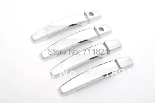 Хромированная накладка на дверную ручку для Chevrolet Aveo T250 Sedan