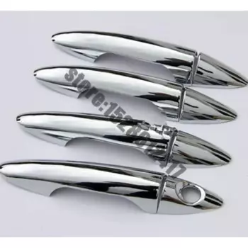 Хромированная накладка на дверную ручку для Hyundai Solaris Verna i25 Accent Grand Avega 2010 2011 2012-2016, автомобильный Стайлинг