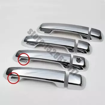 Хромированная накладка на дверную ручку для Toyota Prado 150 Land Cruiser Prado J150 2010 - 2019 LC150 LC200, автомобильный Стайлинг