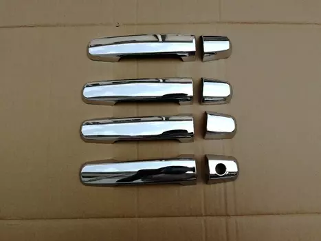 Хромированная накладка на дверную ручку FUNDUOO, наклейка для Chery Tiggo 3 Chery A5 2005 2006 2007 2008 2009 2010 2011 2012-2016