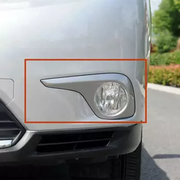 Хромированная накладка на переднюю противотумансветильник фару для Toyota Highlander 2011 2012 2013