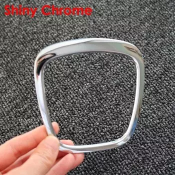 Хромированная накладка на руль автомобиля, замена накладки для Audi A3 8P S3 A4 B6 B7 B8 A5 A6 C6 Q7 Q5 2003-2013