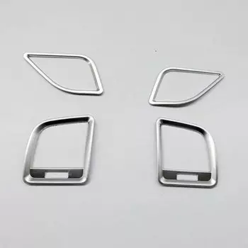 Хромированная накладка на вентиляционное отверстие для Mazda CX-5 cx 5 cx5 KE 2012 2013 2014 2015 2016, наклейка для стайлинга автомобиля, аксессуары для интерьера