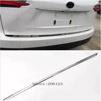 Хромированная накладка на заднюю дверь багажника, накладка на дверь, молдинг, рамка, стикер для стайлинга, украшение, подходит для LEXUS NX 200t 300h 2015 2016 2017