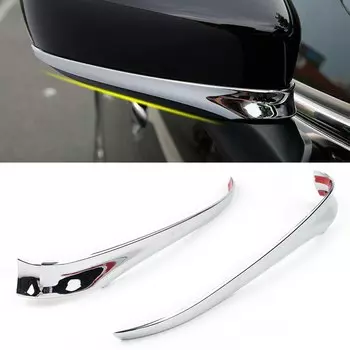 Хромированная накладка на зеркало заднего вида для Mazda 6 GJ GL 2013 2014 2015 2016 2017 Atenza с одним поворотным освещением